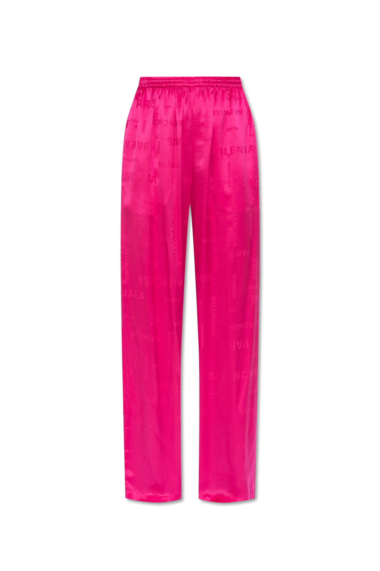 Pink sales silk sweatpants